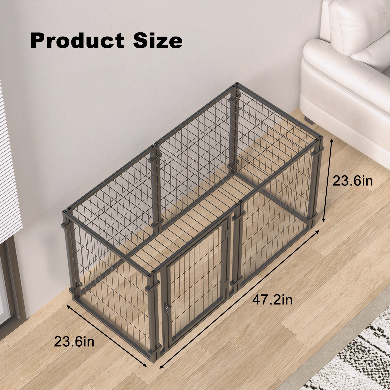 OMCPET Portable Pet Fence β Lightweight, Durable Playpen for Small Pets