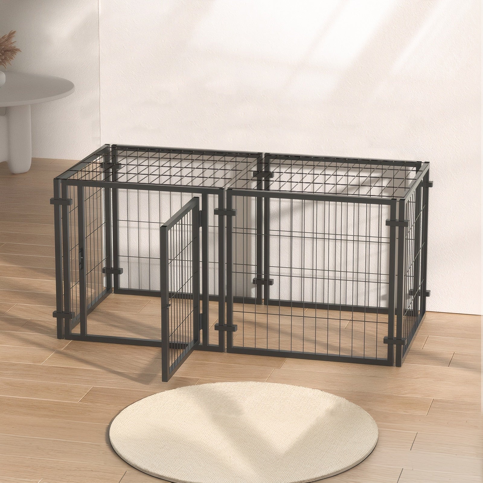 OMCPET Portable Pet Fence β Lightweight, Durable Playpen for Small Pets