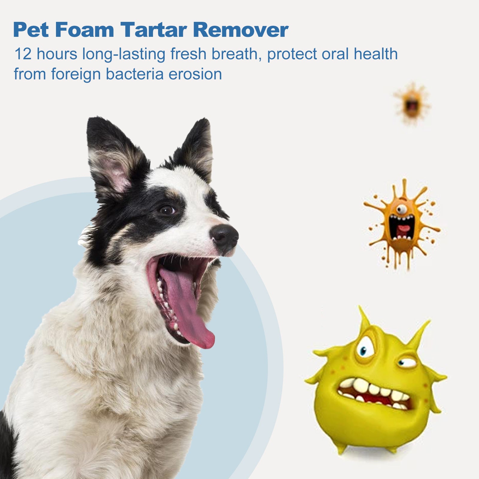 Yegbong Pet Mouth Foam – Clean Teeth, Remove Tartar, Stop Bad Breath