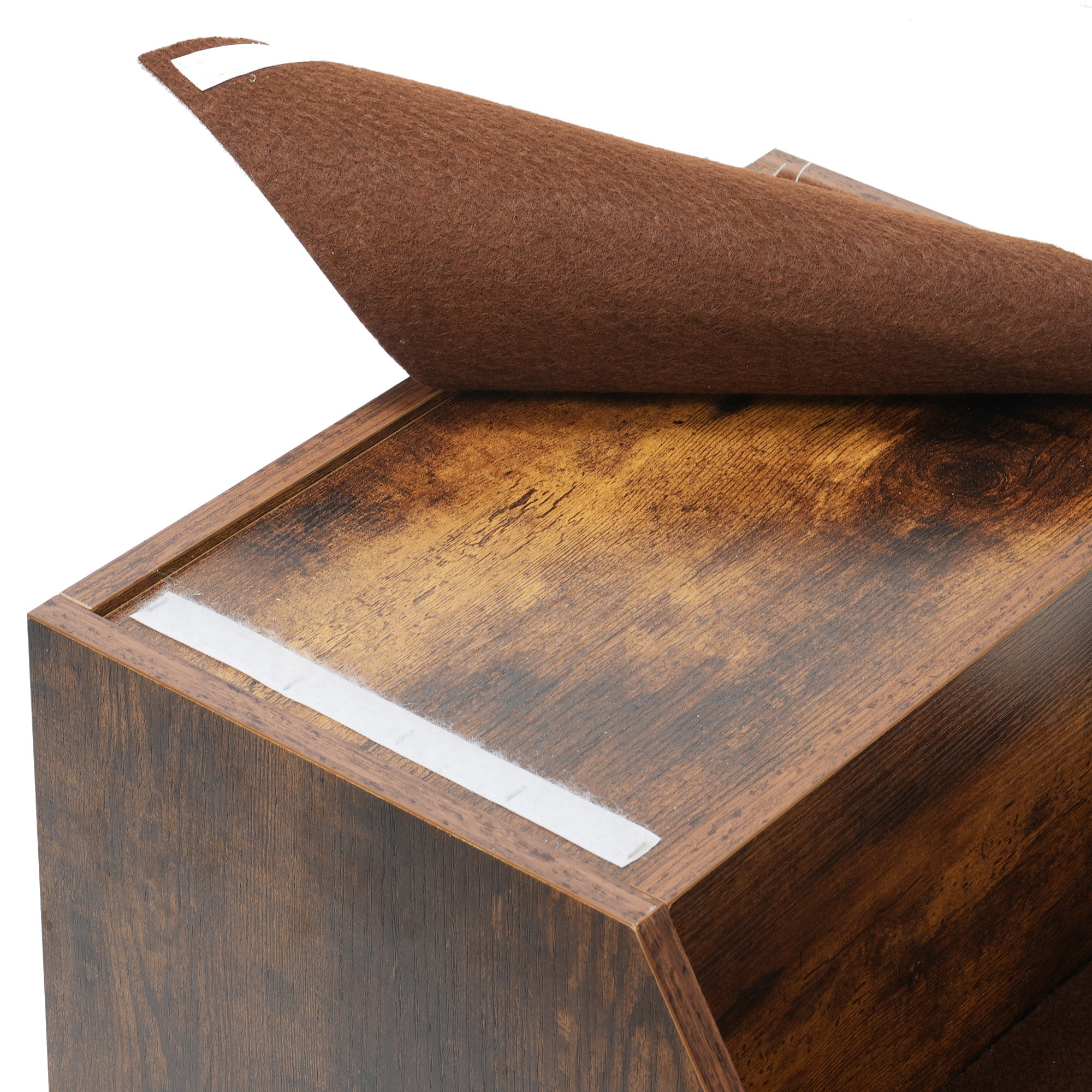 OMCPET Elevated Pet Bed with Stairs – Cozy Double-Layer Design for Small Pets