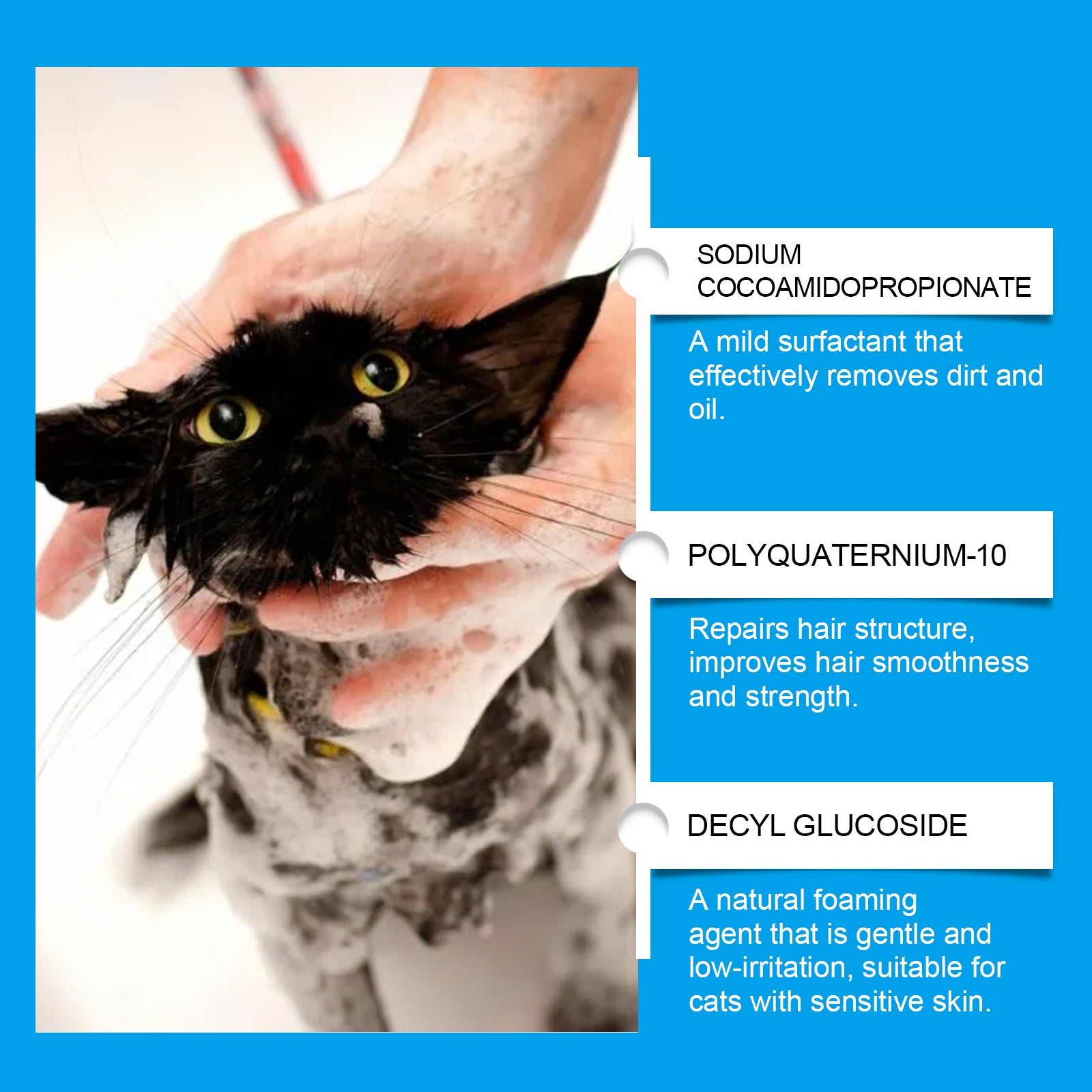 Yegbong Cat Cleaning Mousse – No-Rinse Foam for Waterless Grooming