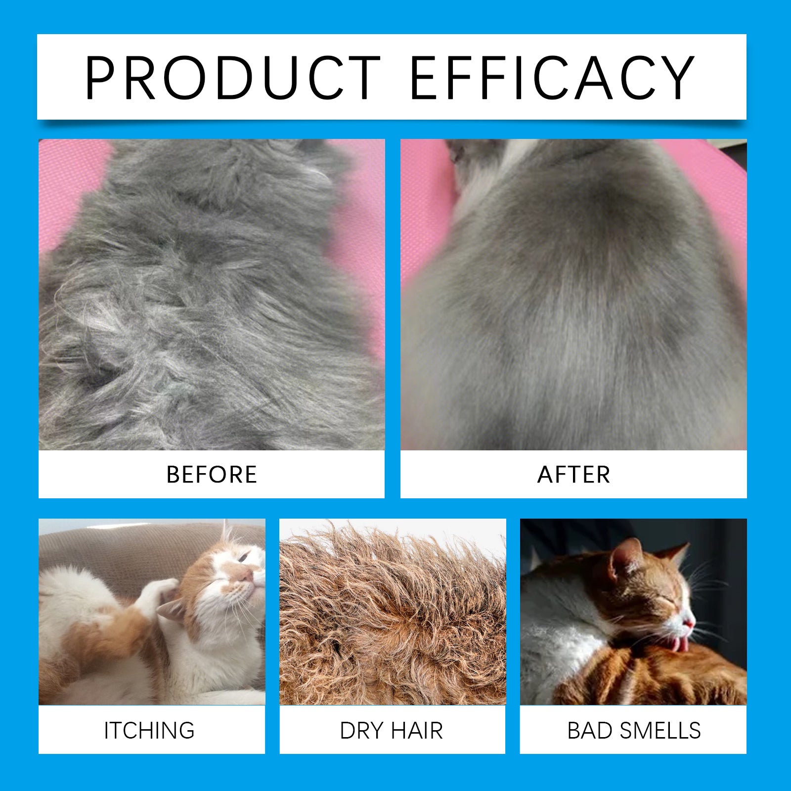 Yegbong Cat Cleaning Mousse – No-Rinse Foam for Waterless Grooming