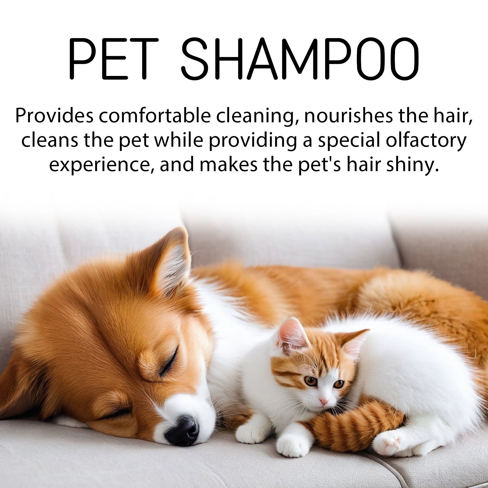 Yegbong Pet Shampoo 100g – Gentle & Deodorizing for Cats and Dogs