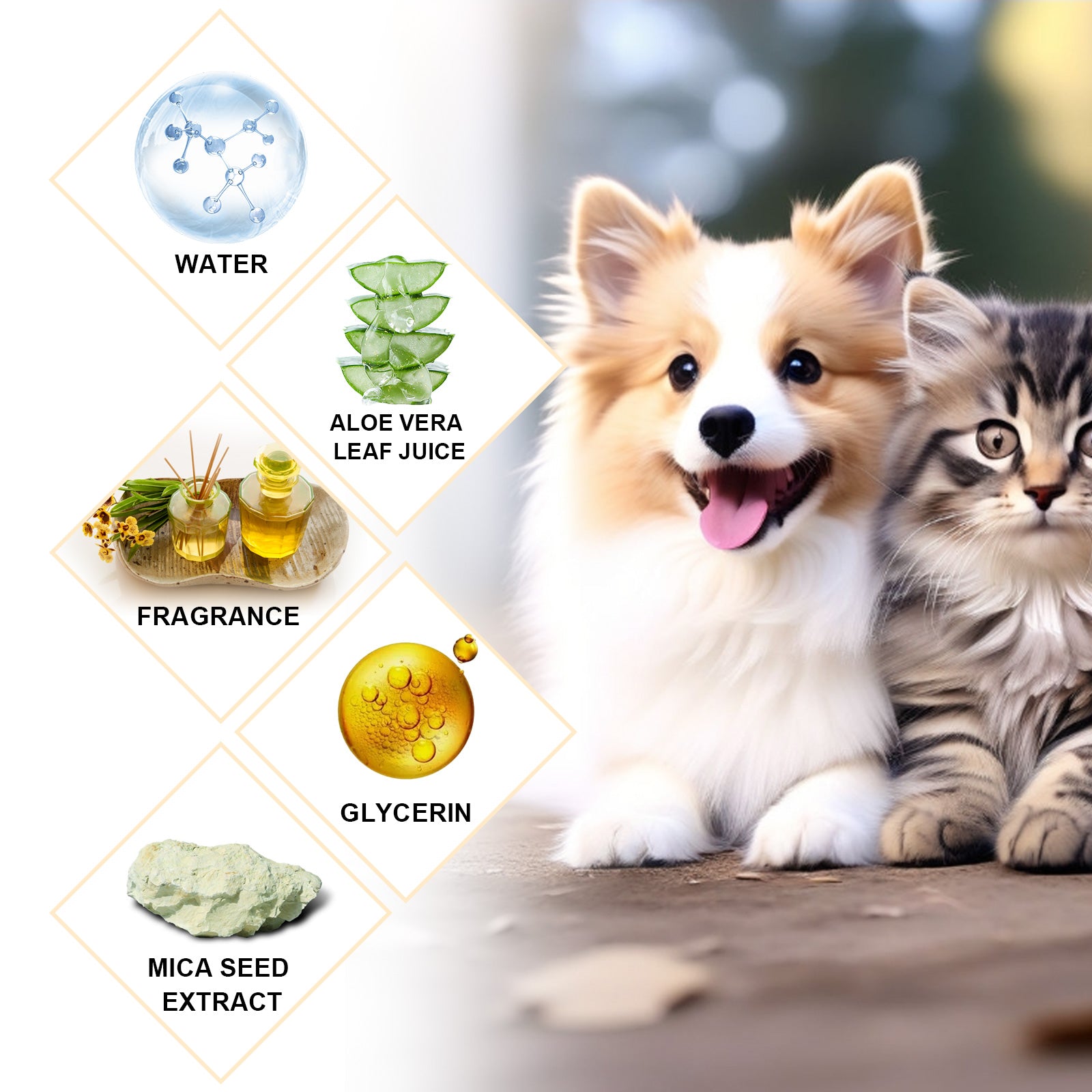 Yegbong Pet Shampoo 100g – Gentle & Deodorizing for Cats and Dogs