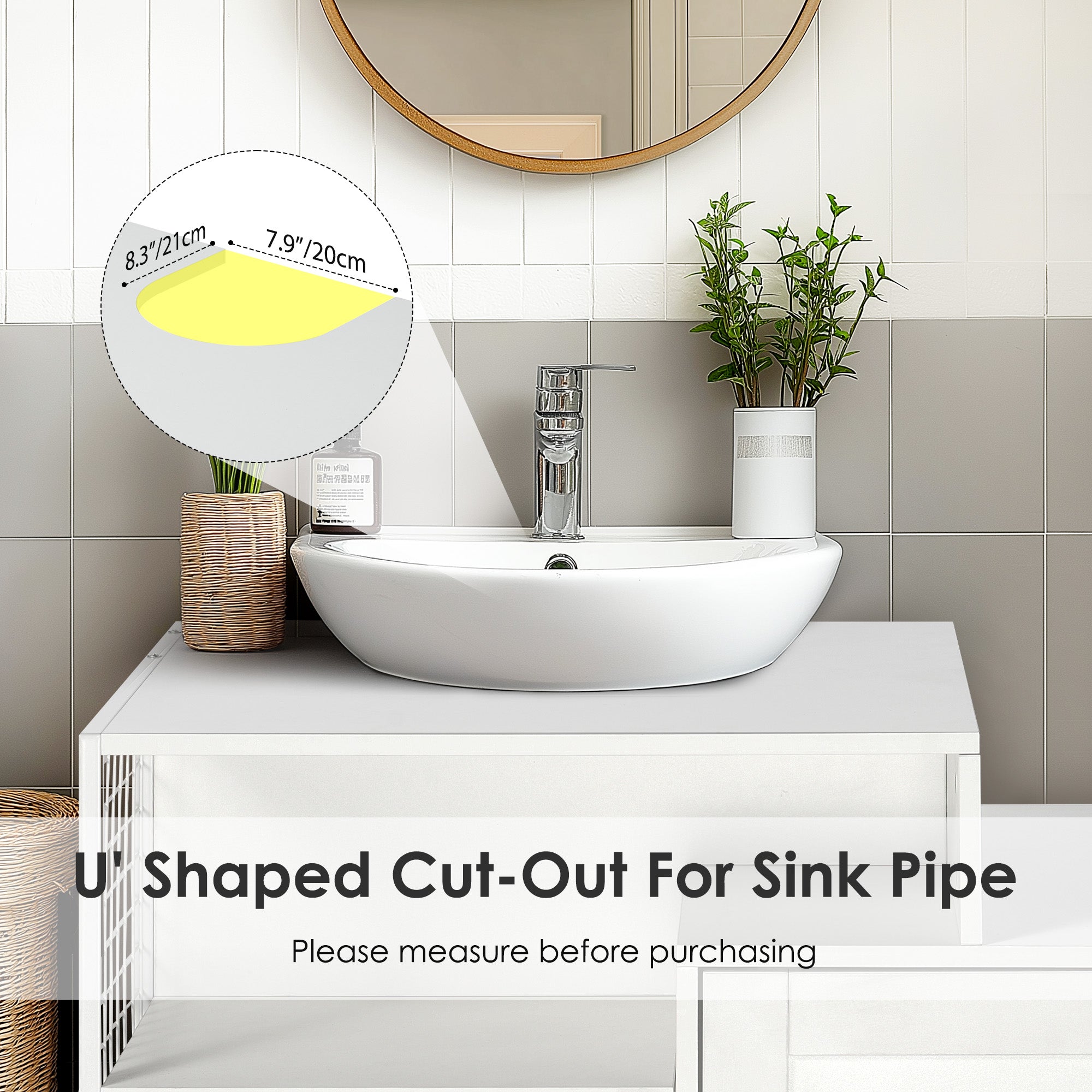White Indoor Cat Washroom with Divider – OMCPET