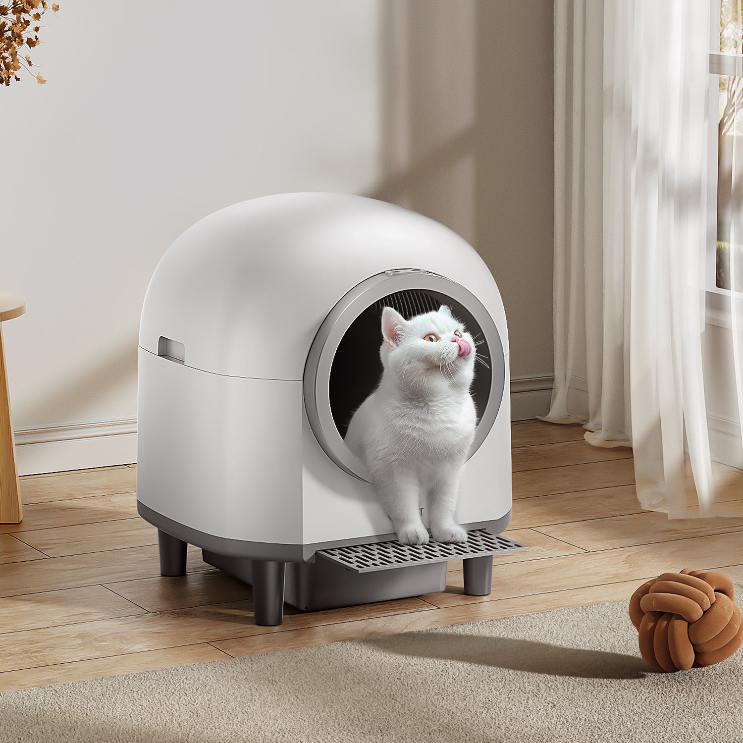 OMCPET M1 Smart Self-Cleaning Cat Litter Box with Odor Control