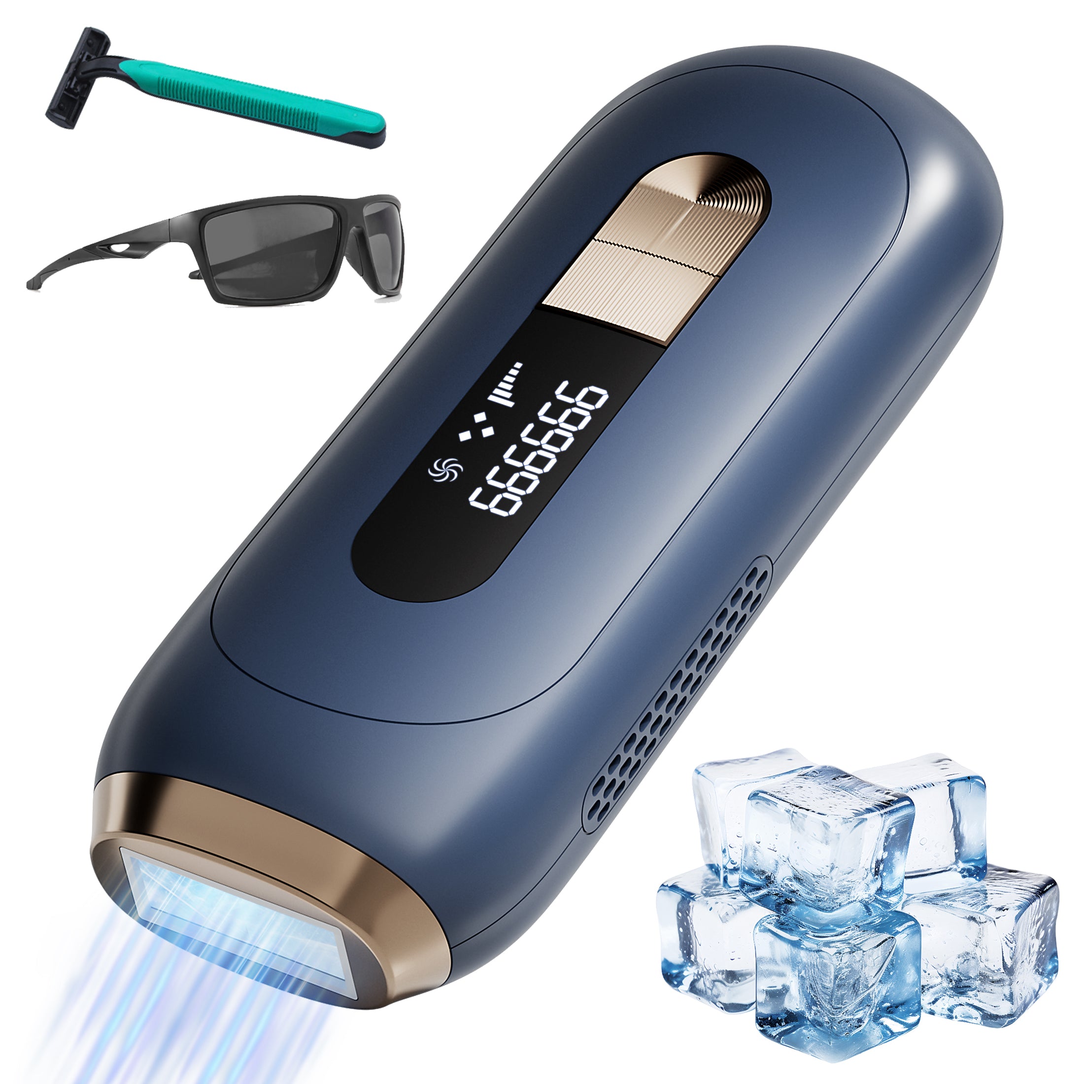 CATLK IPL Hair Removal – 999,000 Flashes Laser Device for Face & Body