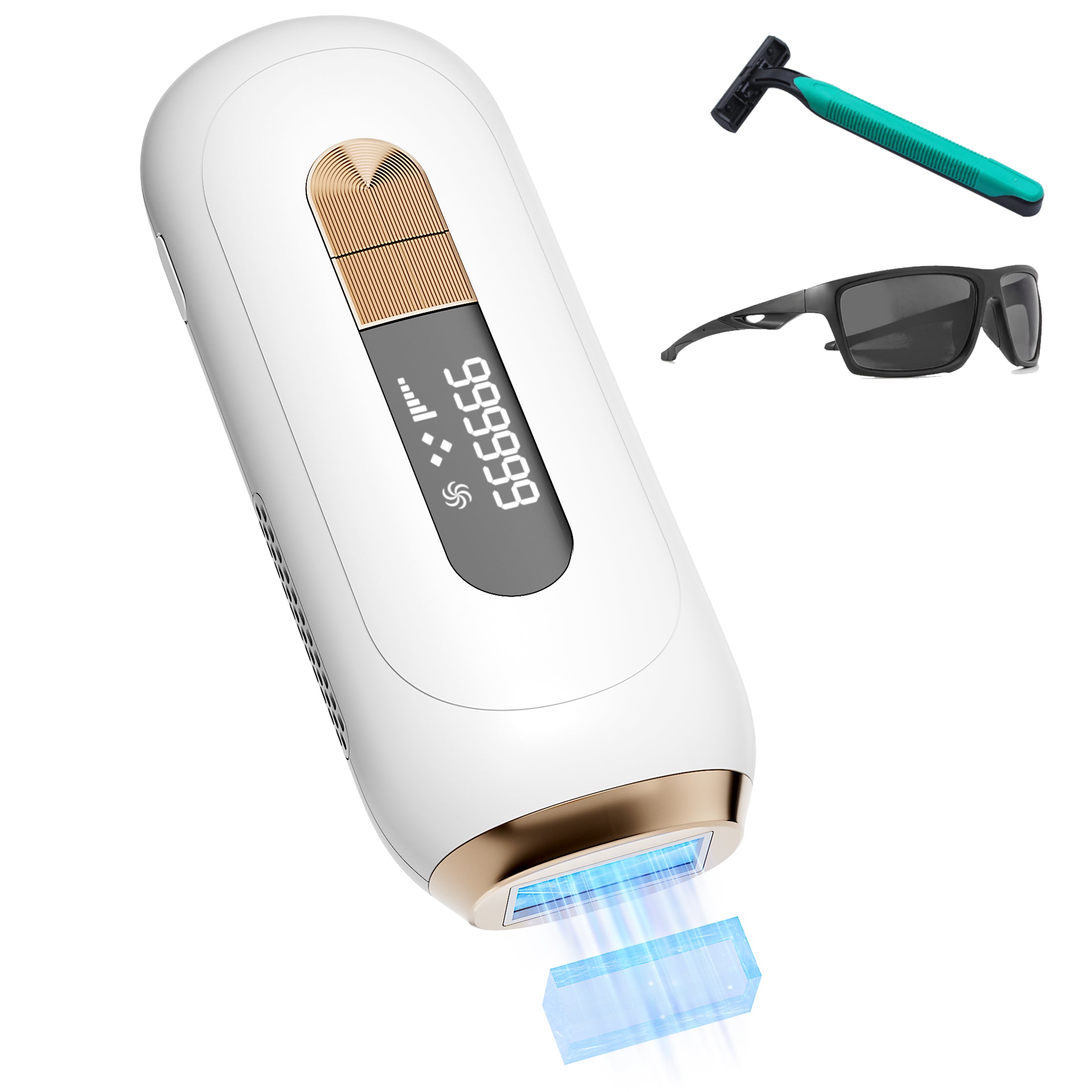 CATLK IPL Hair Removal – 999,000 Flashes Laser Device for Face & Body