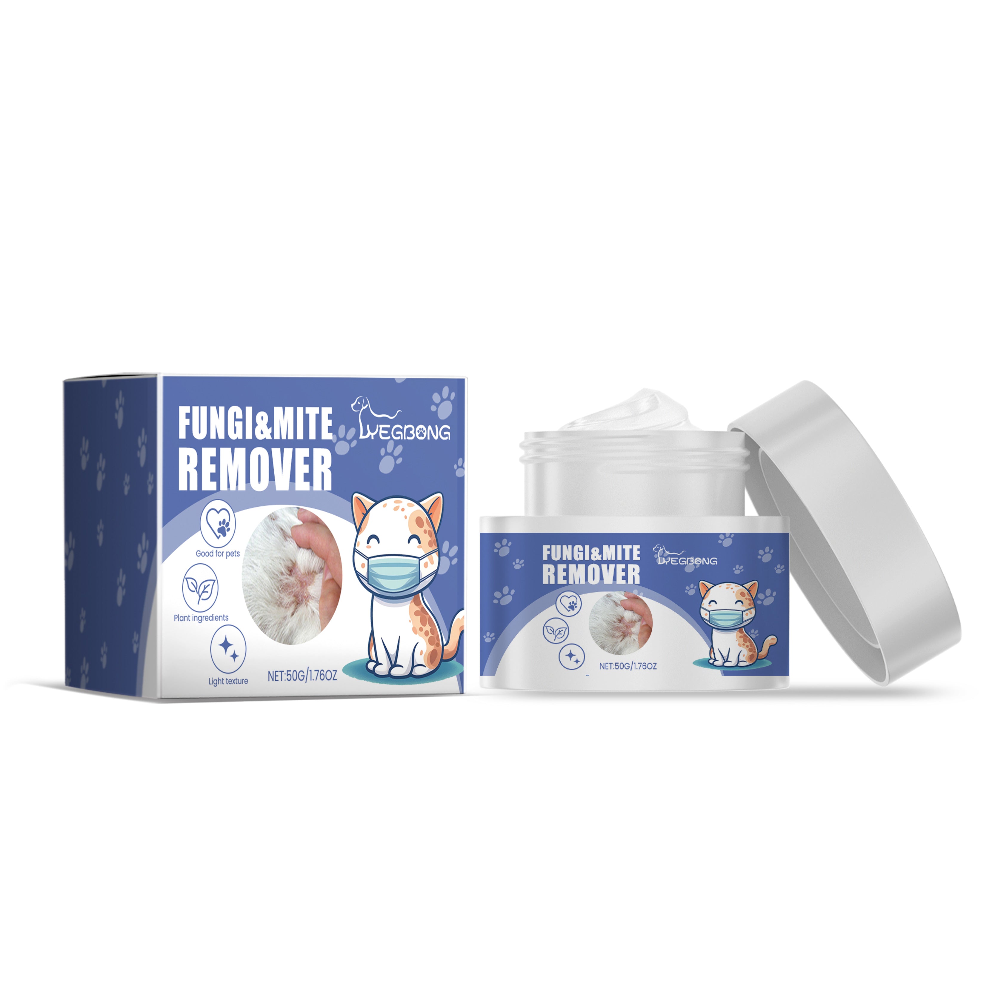 Yegbong Anti-Mite Balm for Cats & Dogs