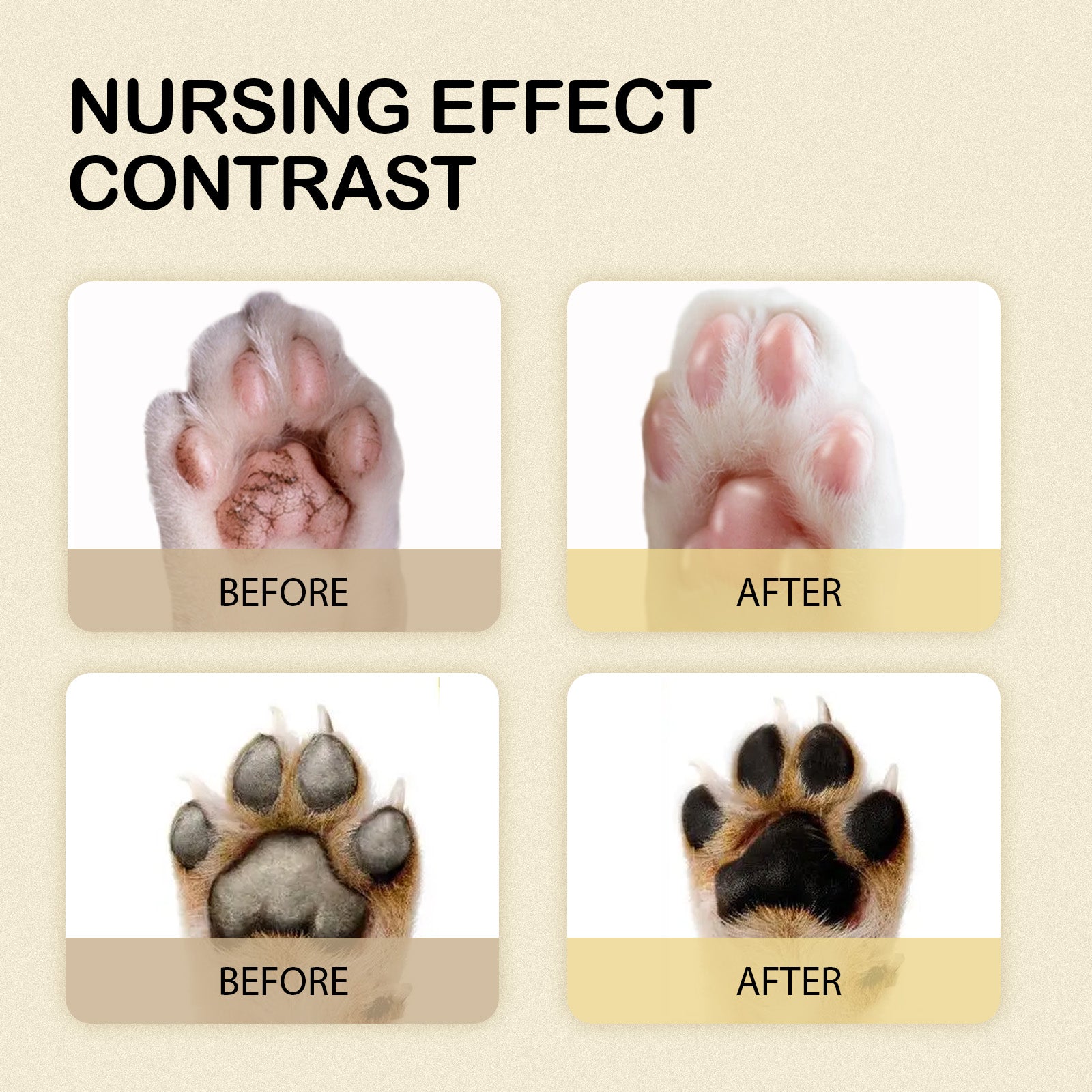 Yegbong Pet Paw Cream – Hydrating Balm for Dry, Rough Paws