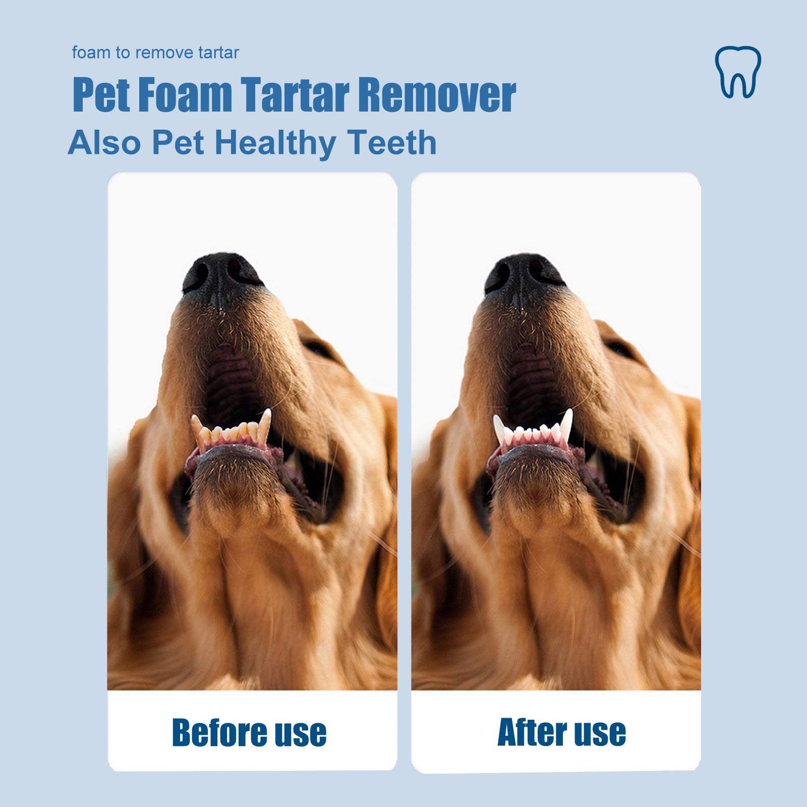 Yegbong Pet Mouth Foam – Clean Teeth, Remove Tartar, Stop Bad Breath