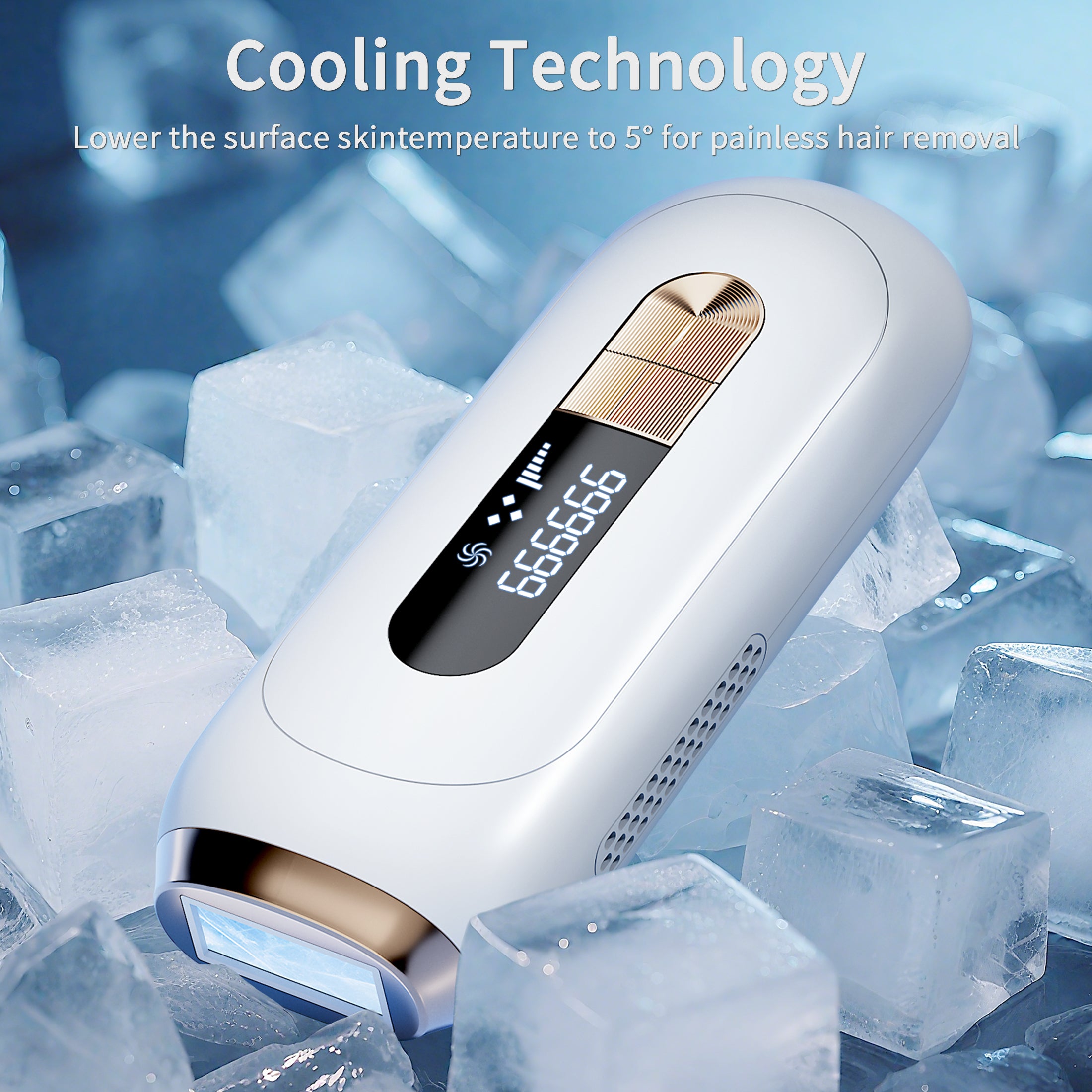 CATLK IPL Hair Removal – 999,000 Flashes Laser Device for Face & Body