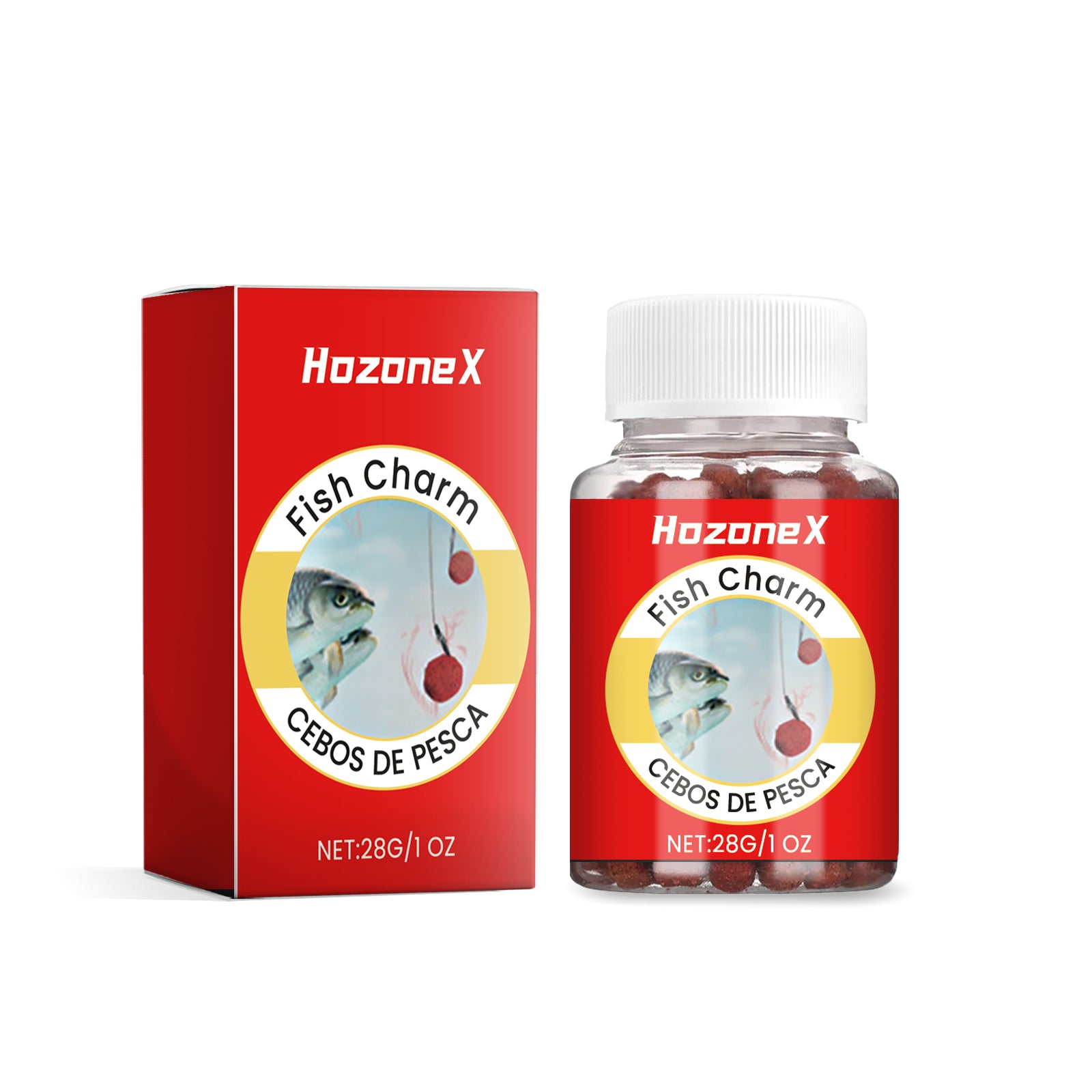HozoneX Scented Fishing Bait – Freshwater Attractant for Outdoor Angling