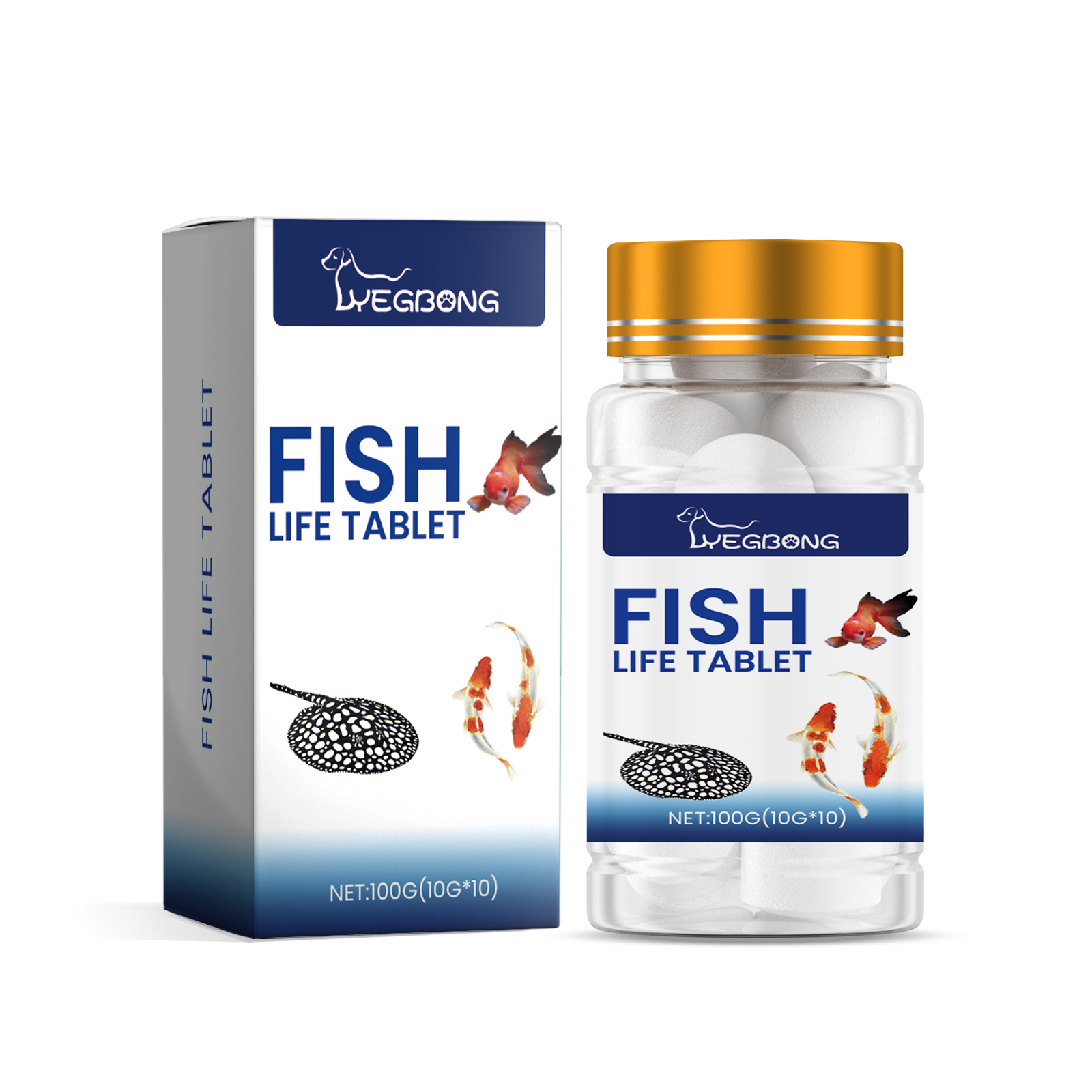 Yegbong Aquarium Salt Tablets – Mineral Salt for Healthy Fish Tanks